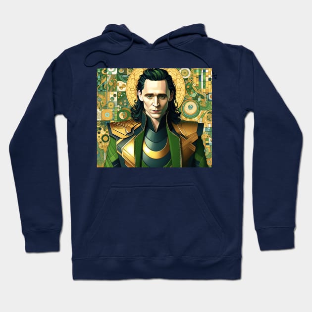 God of Mischief: Loki Hoodie by Delulu Designs